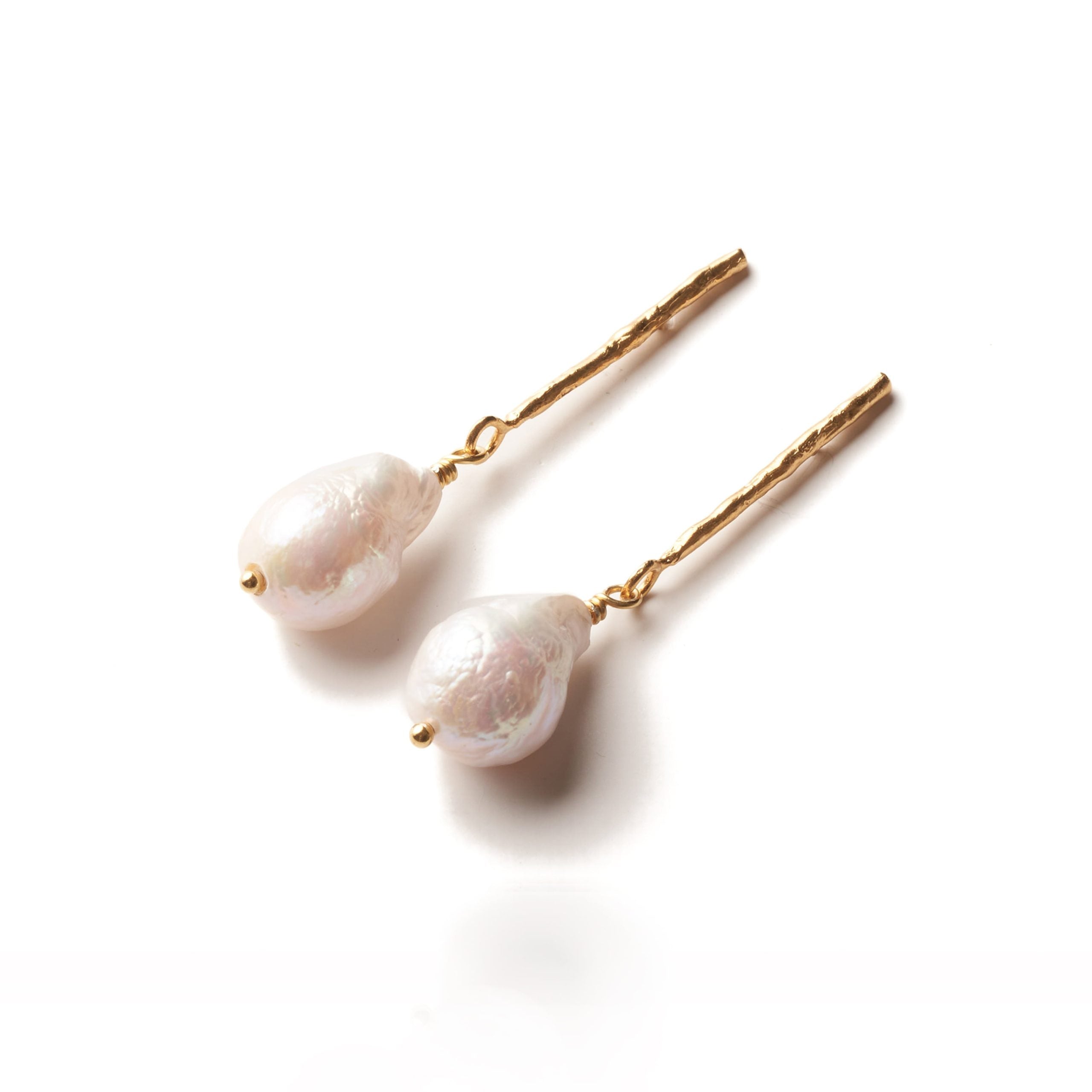 XL Pearl Cane Earrings