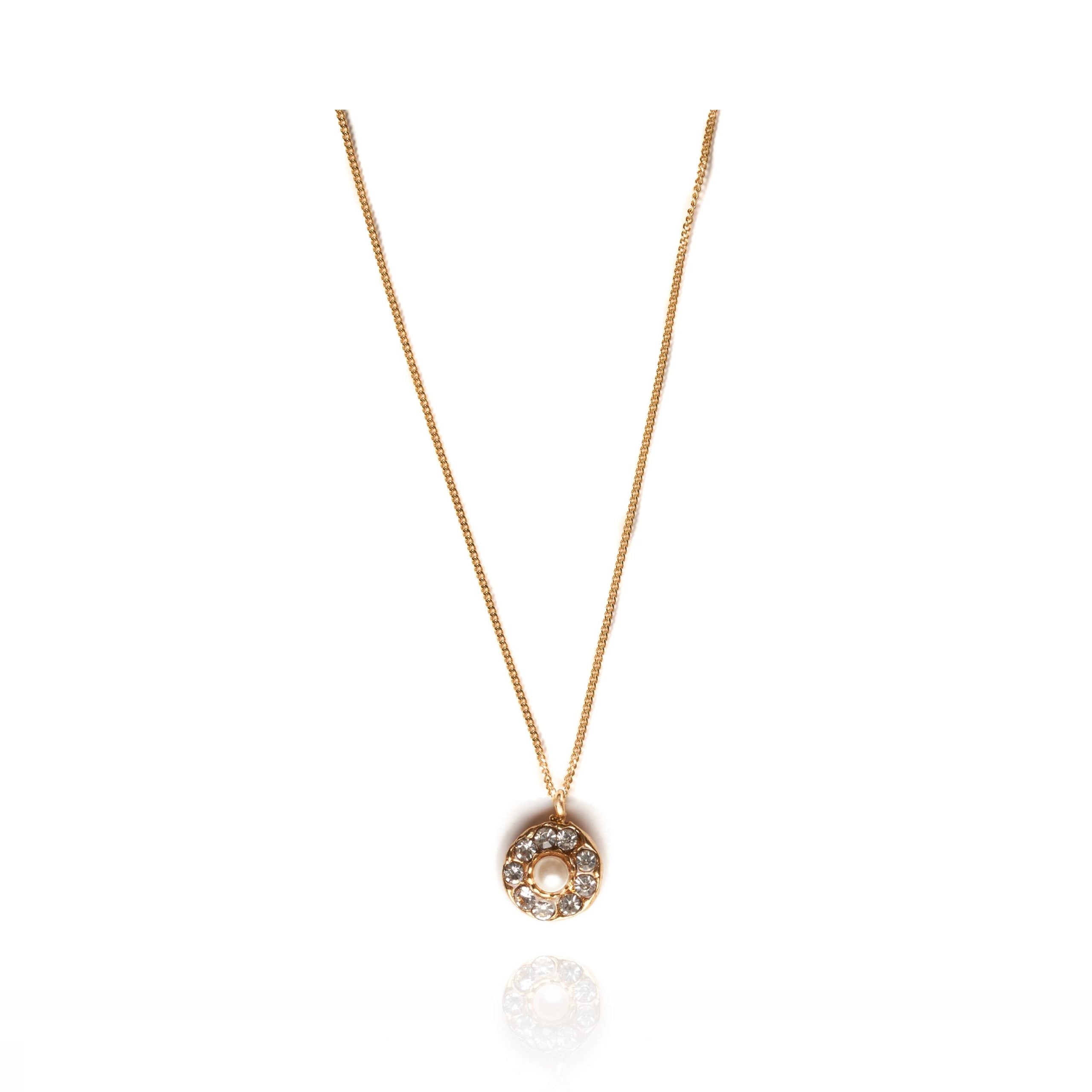 Anne Rosette Necklace
